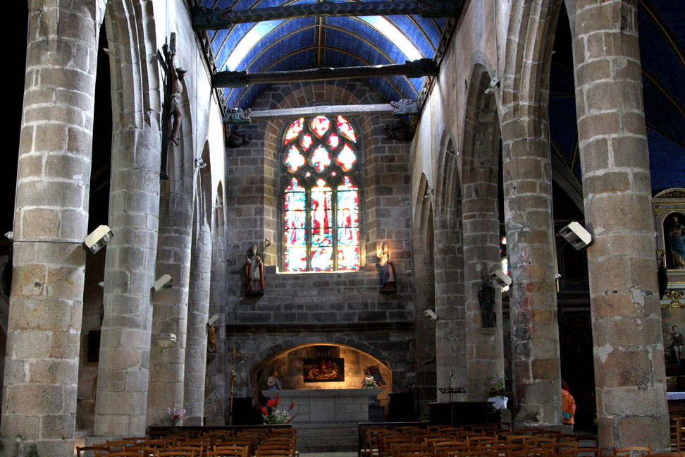 Morlaix : église Saint-Melaine