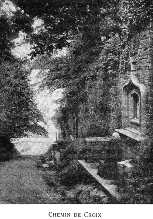 La Salette de Morlaix : le chemin de croix (Bretagne).