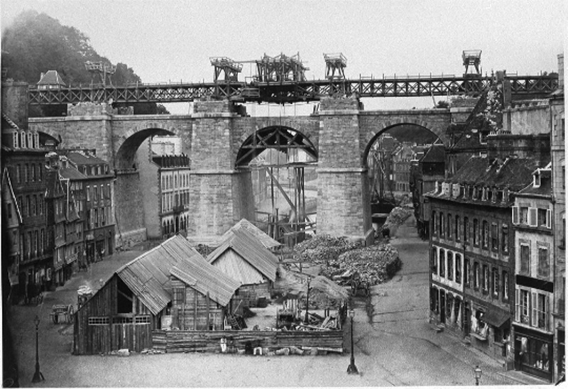 Ville de Morlaix (Bretagne).