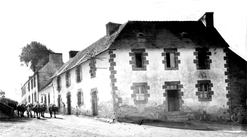 Ville de Motreff (Bretagne).