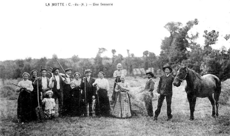 Ville de la Motte (Bretagne).