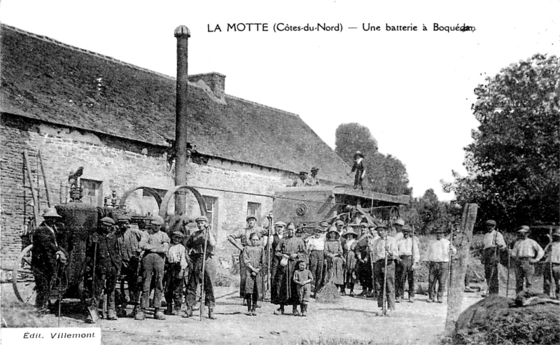 Ville de la Motte (Bretagne).