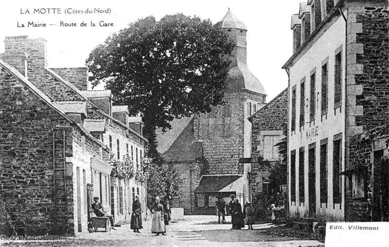 Ville de la Motte (Bretagne).