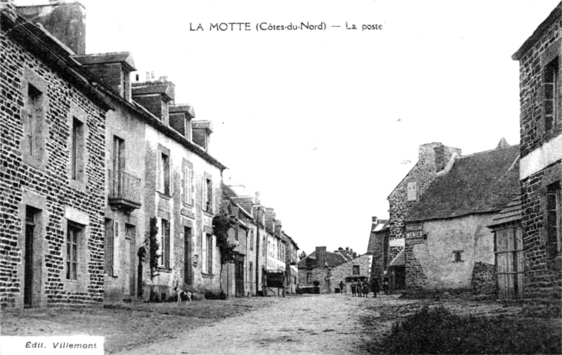 Ville de la Motte (Bretagne).