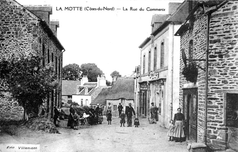 Ville de la Motte (Bretagne).