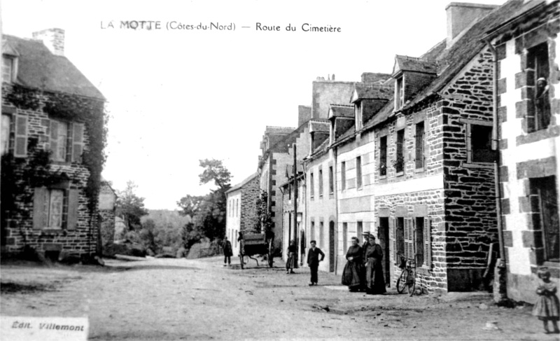Ville de la Motte (Bretagne).