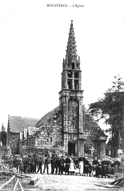 Eglise de Moustru (Bretagne).