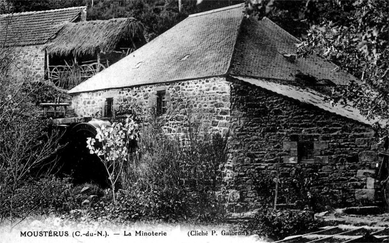 Minoterie de Moustéru (Bretagne).