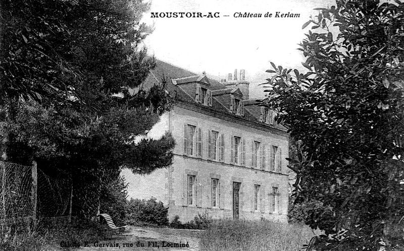 Chteau de Moustoir-Ac (Bretagne).
