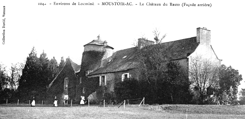 Chteau de Moustoir-Ac (Bretagne).