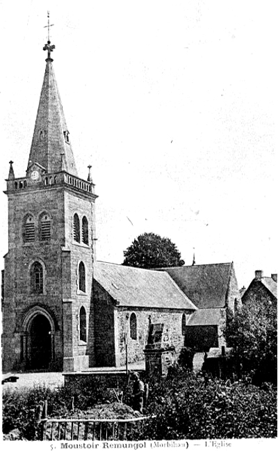 Eglise de Moustoir-Remungol (Bretagne).