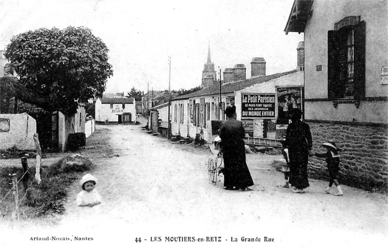 Ville des Moutiers-en-Retz (anciennement en Bretagne).