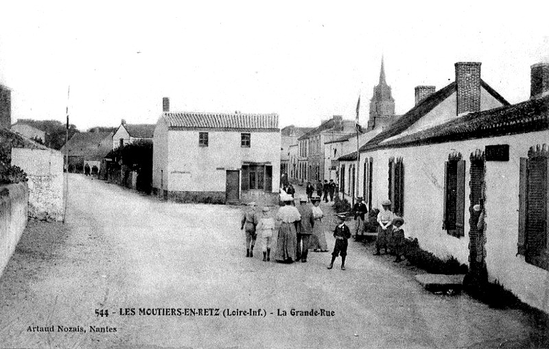 Ville des Moutiers-en-Retz (anciennement en Bretagne).