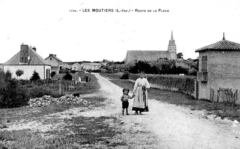 Ville des Moutiers-en-Retz (anciennement en Bretagne).