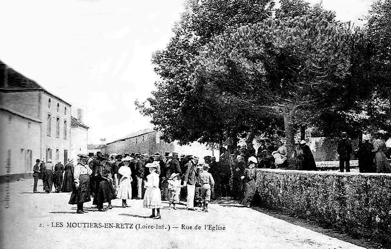 Ville des Moutiers-en-Retz (anciennement en Bretagne).