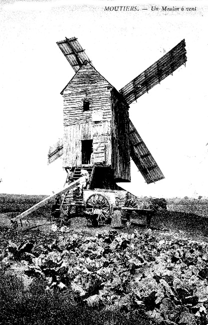 Moulin de Moutiers (Bretagne).