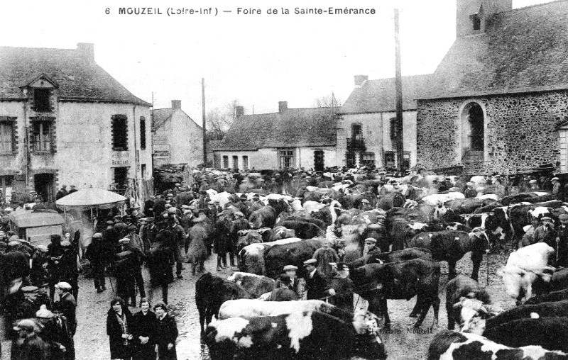 Ville de Mouzeil (anciennement en Bretagne)