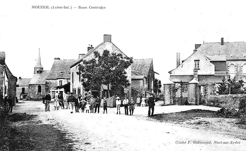 Ville de Mouzeil (anciennement en Bretagne).