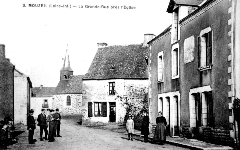 Ville de Mouzeil (anciennement en Bretagne).