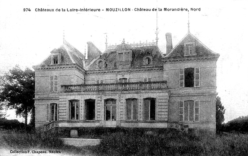 Chteau de la Morandire  Mouzillon (Bretagne).
