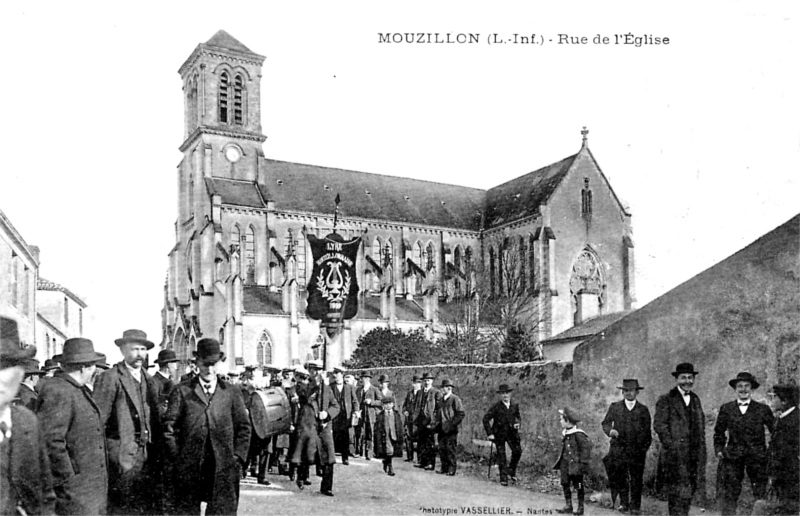 Ville de Mouzillon (Bretagne).