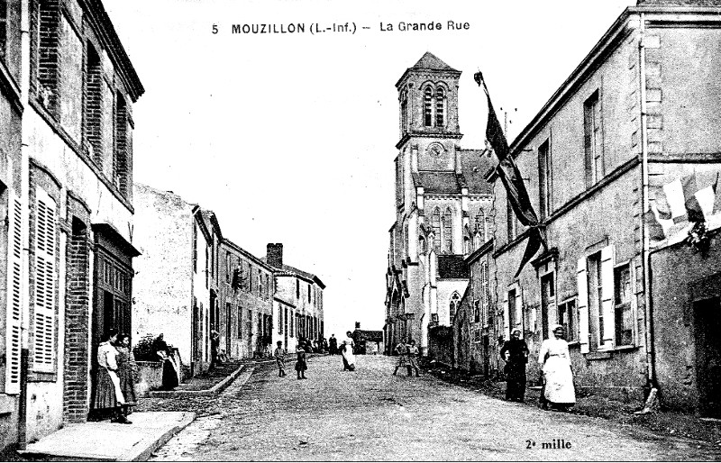 Ville de Mouzillon (Bretagne).