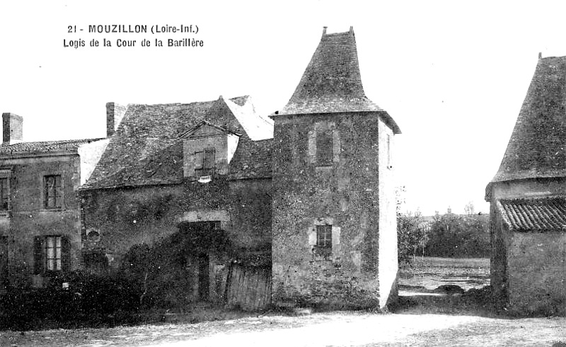 L'ancienne maison noble de La Barillre  Mouzillon (Bretagne).