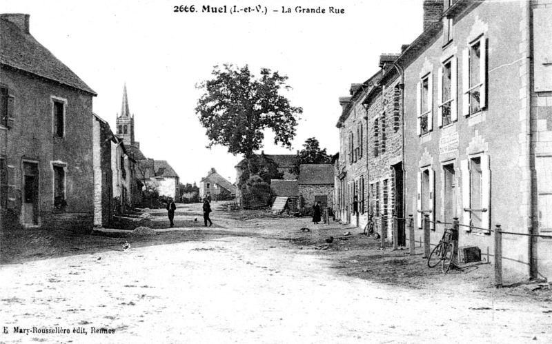 Ville de Muel (Bretagne).