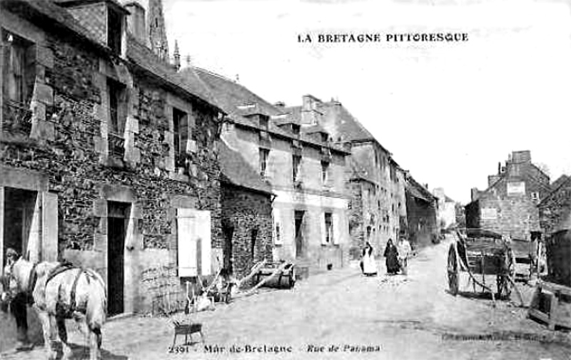 Ville de Mûr-de-Bretagne (Bretagne).