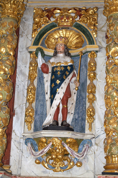 Mr-de-Bretagne : statue de la chapelle Sainte-Suzanne