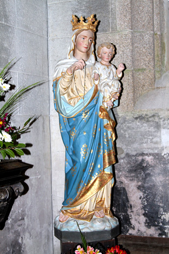 Statue de l'glise de Mr-de-Bretagne