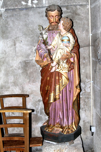 Statue de l'glise de Mr-de-Bretagne