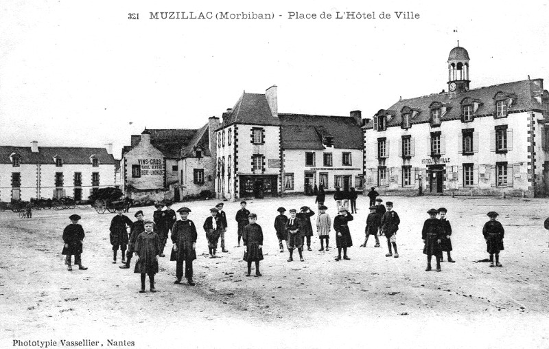 Ville de Muzillac (Bretagne).