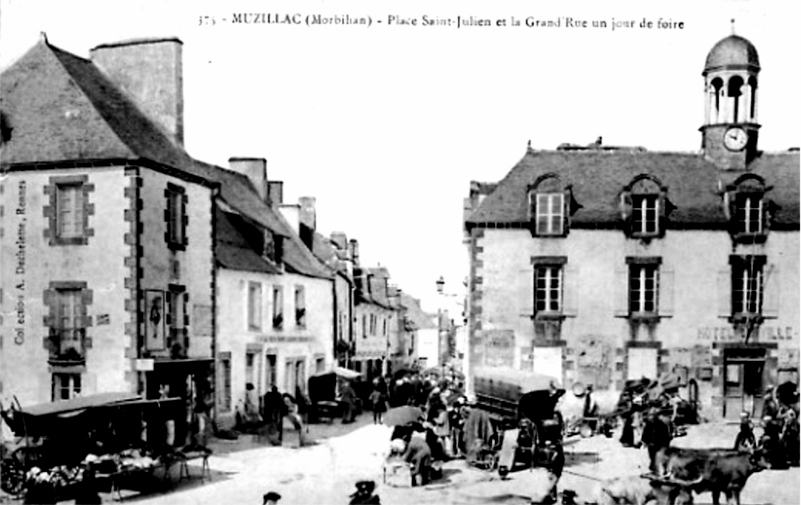 Ville de Muzillac (Bretagne).