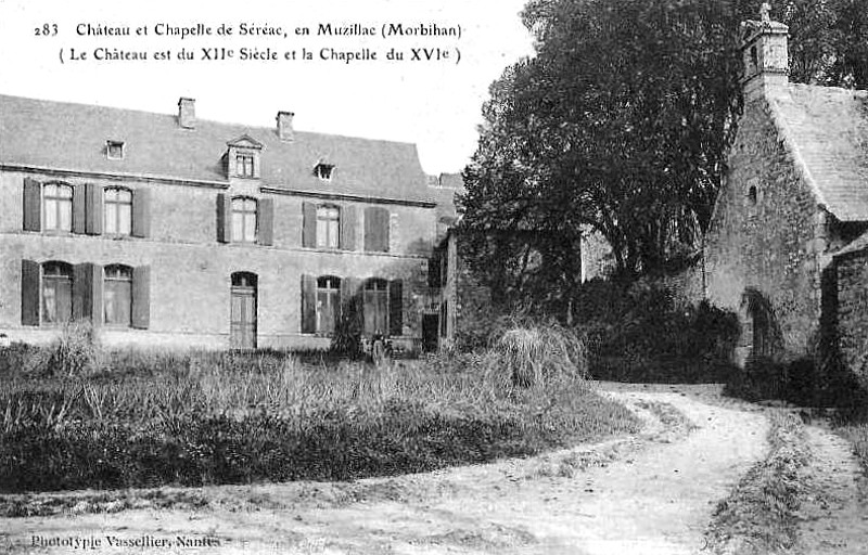 Chteau de Muzillac (Bretagne).