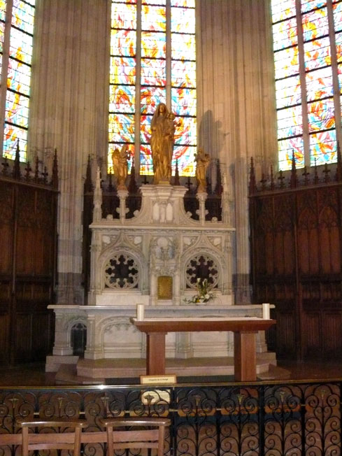 Nantes : chapelle de la cathdrale