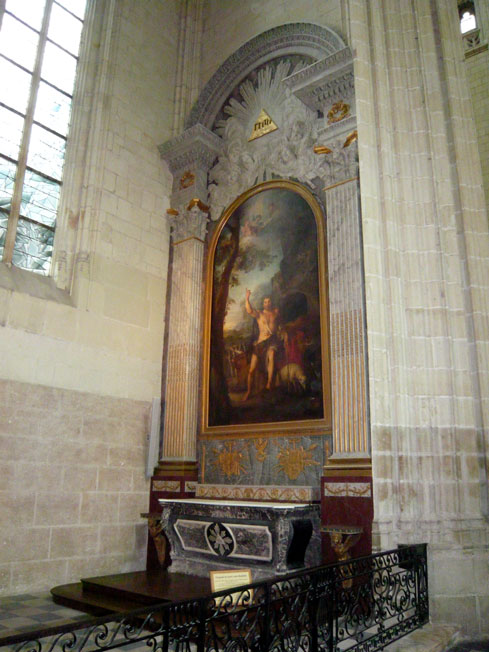 Nantes : chapelle de la cathdrale