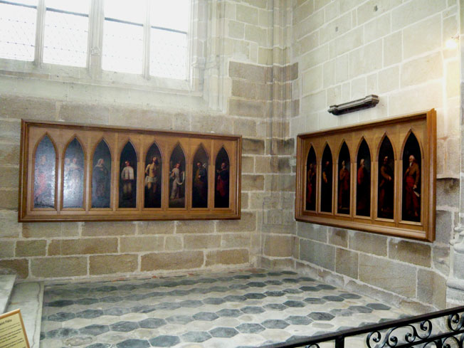 Nantes : chapelle de la cathdrale