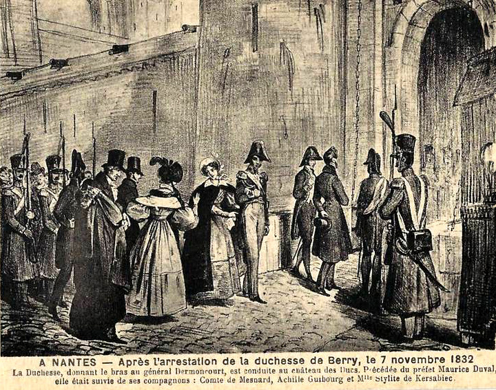 Arrestation de la duchesse de Berry