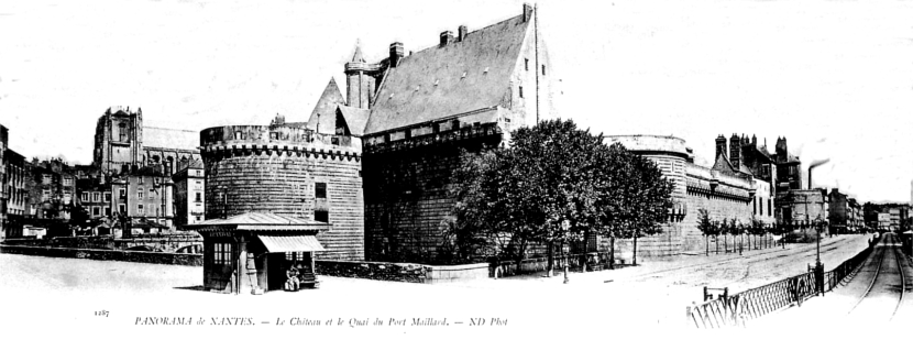 Nantes : le quai et port Maillard.