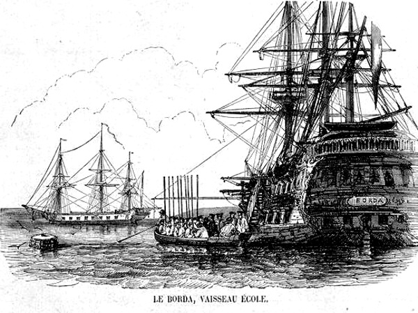 Voyage de Napoléon III et de son épouse Eugénie en Normandie et en Bretagne.