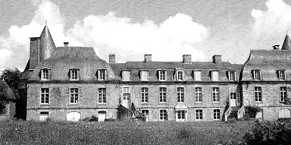 Château du Bois-de-la-Roche en Néant-sur-Yvel (Bretagne).