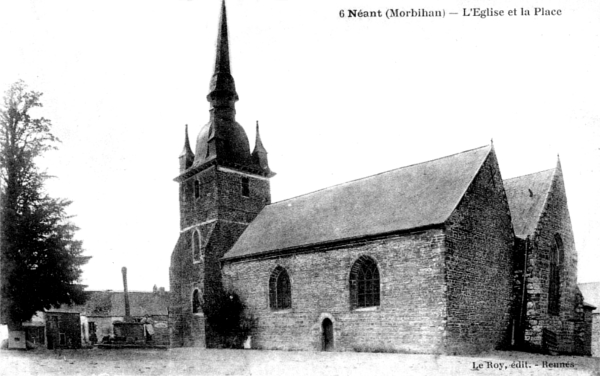 Eglise de Néant-sur-Yvel (Bretagne).