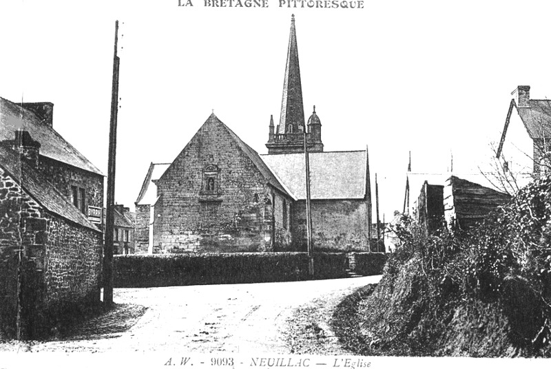 Eglise de Neulliac (Bretagne).
