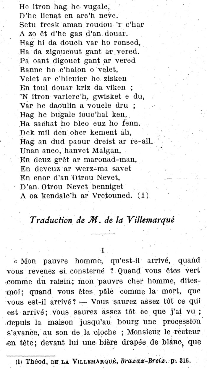 Elégie de Monsieur de Névet (Partie 4).
