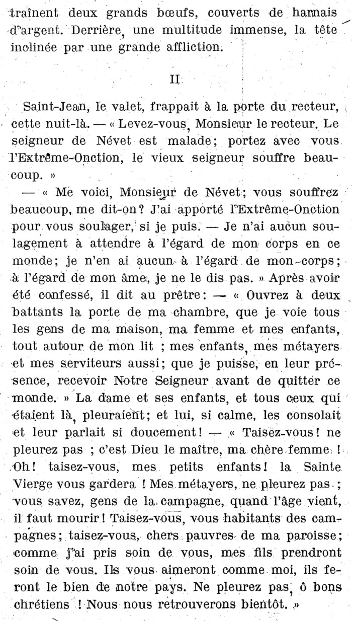 Elégie de Monsieur de Névet (Partie 5).