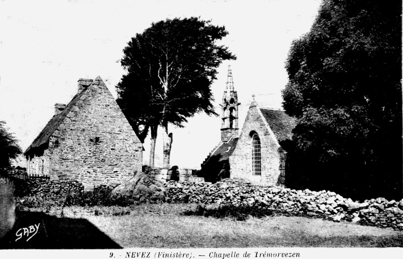 Chapelle de Trmorvezen   Nvez (Bretagne).