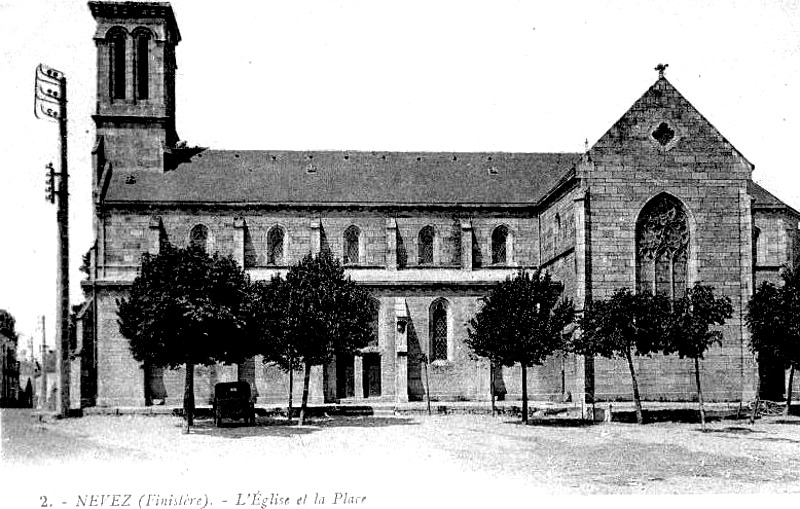 Eglise de Névez (Bretagne).