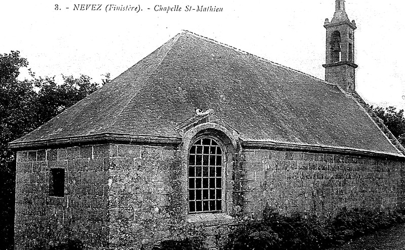 Chapelle Saint-Mathieu à Névez (Bretagne).