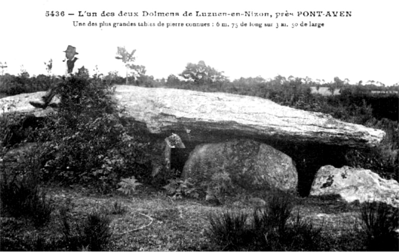 Dolmen de Nizon (Bretagne).